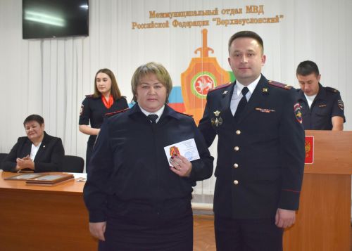 Сотрудники Верхнеуслонской полиции отмечают профессиональный праздник