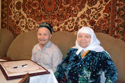 Супруги Гаязовы из Печищ отпраздновали железную свадьбу