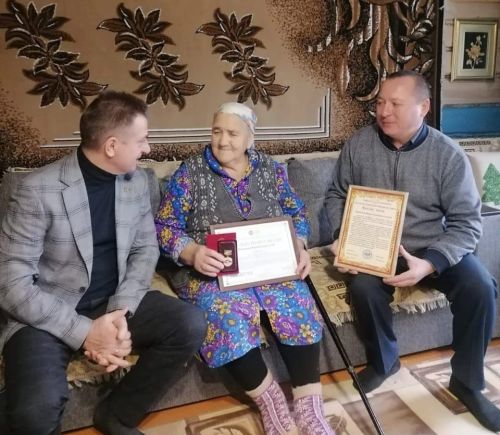 Яңа Болгарда авыл хуҗалыгы ветеранын котладылар