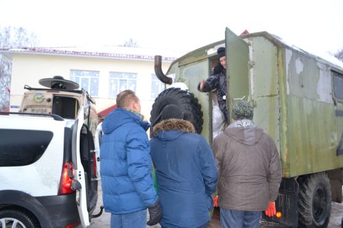 Очередной гуманитарный конвой  ушел из Верхнего Услона в зону СВО