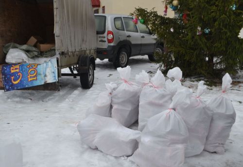 Очередной гуманитарный конвой  ушел из Верхнего Услона в зону СВО