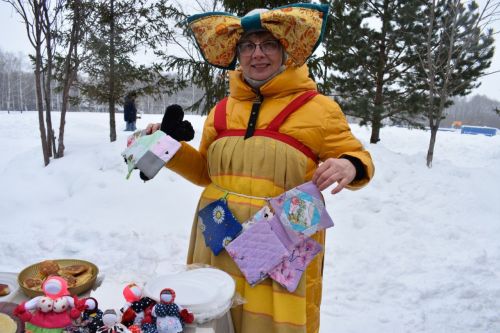 Верхнеуслонцы проводили зиму и испекли большой блин