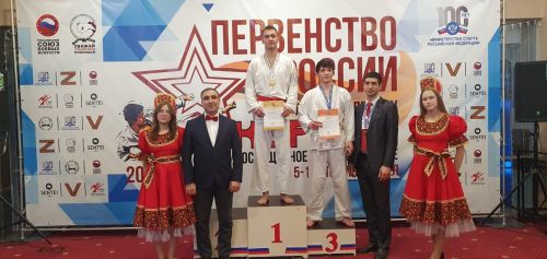 Спортсмен из Верхнего Услона поднялся на высшую ступень пьедестала почета