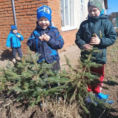 Воспитанники Октябрьского детсада приняли участие в Международной акции