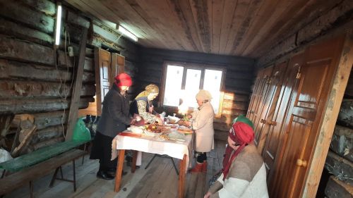 В строящейся мечети деревни Янги Болгары прошел ифтар