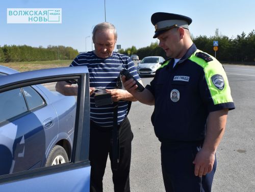 В Татарстане на трассе Госавтоинспекция провела акцию «Я за трезвое вождение»