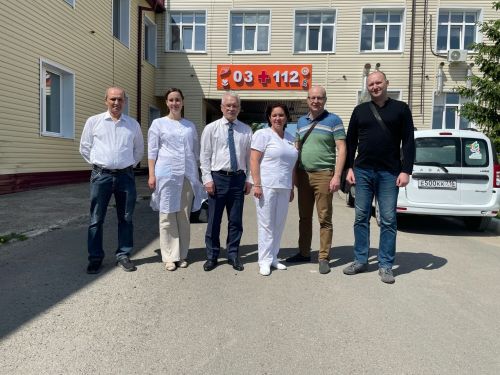 Врачи из Верхнего Услона встретились с коллегами из Кайбиц