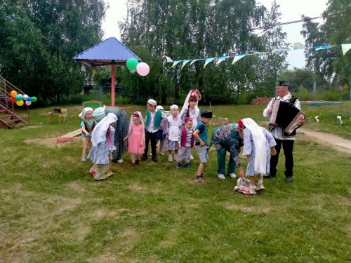 В Печищинском детсаду прошел Сабантуй
