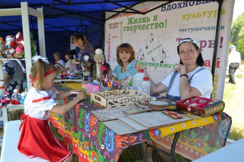 В Верхнеуслонском районе прошёл III фестиваль гармонистов и любителей народной песни