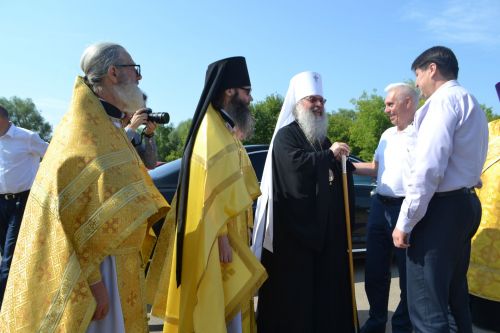 Митрополит Казанский и Татарстанский Кирилл совершил Божественную литургию в храме с.Уланово