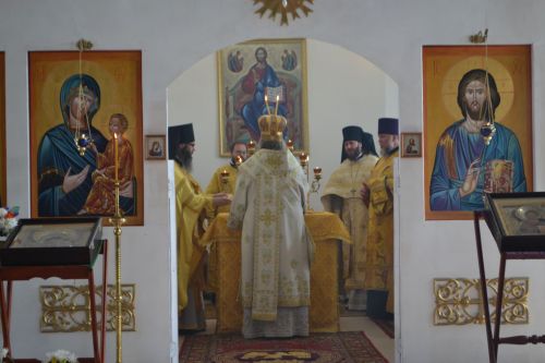 Митрополит Казанский и Татарстанский Кирилл совершил Божественную литургию в храме с.Уланово