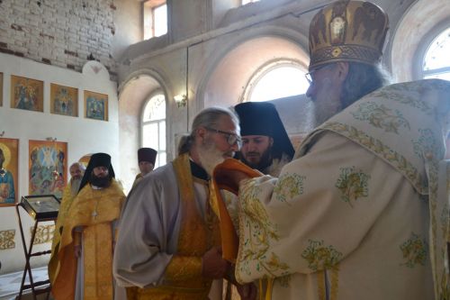 Митрополит Казанский и Татарстанский Кирилл совершил Божественную литургию в храме с.Уланово
