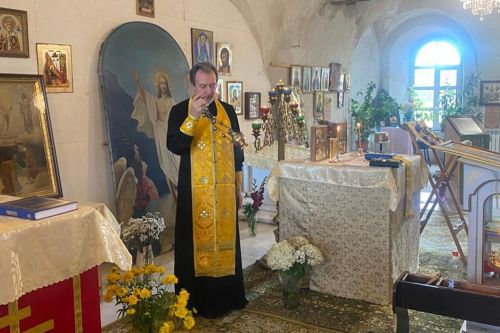 В Преображенском храме в селе Юматово совершён молебен