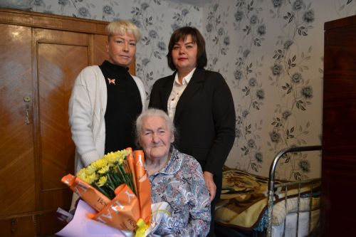 Валентине Блямовой из Верхнего Услона исполнилось 100 лет