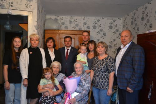 Валентине Блямовой из Верхнего Услона исполнилось 100 лет