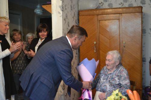 Валентине Блямовой из Верхнего Услона исполнилось 100 лет