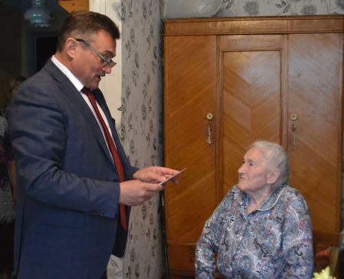 Валентине Блямовой из Верхнего Услона исполнилось 100 лет