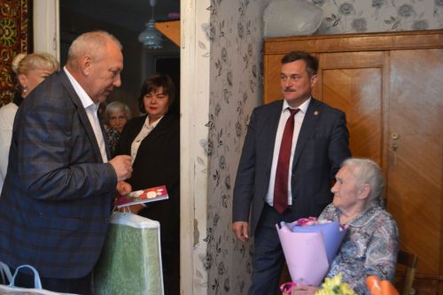 Валентине Блямовой из Верхнего Услона исполнилось 100 лет