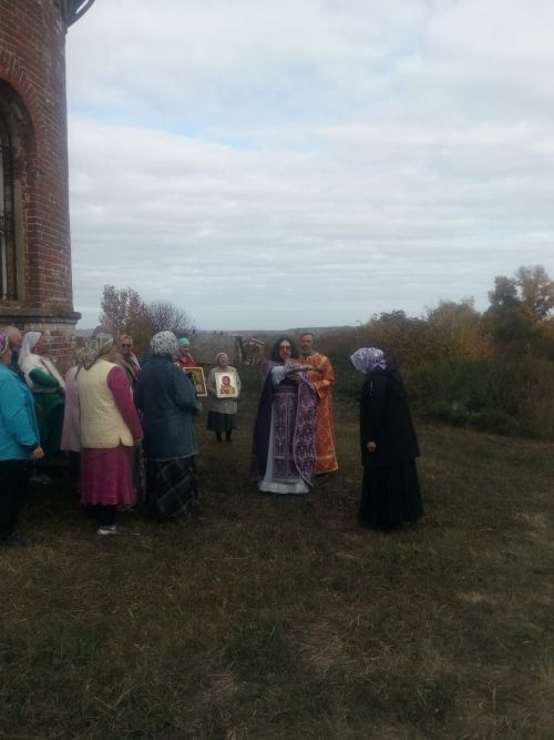 В Каинках совершили Божественную Литургию по случаю престольного праздника