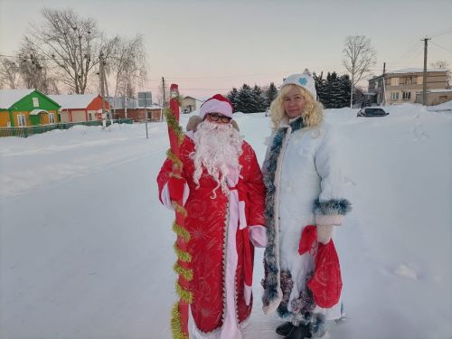 В Коргузе прошел «Маршрут милосердия с Дедом Морозом»