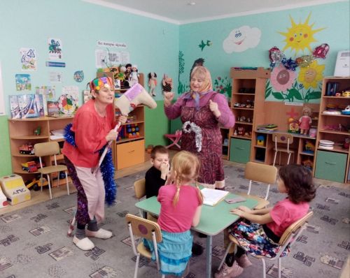 В Ямбулатовском детсаду малышам рассказали о валенках