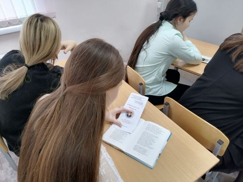 В Верхнеуслонской гимназии прошел литературный квест по творчеству Александра Пушкина