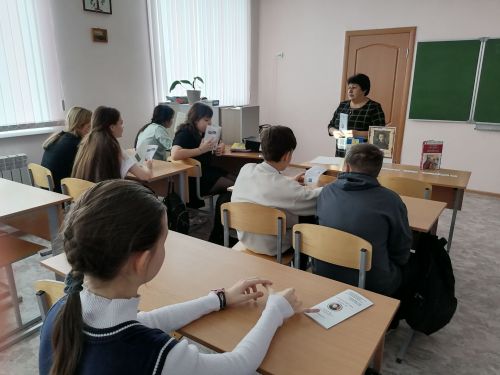 В Верхнеуслонской гимназии прошел литературный квест по творчеству Александра Пушкина