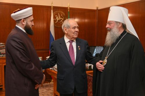 Шаймиева наградили медалью РПЦ и орденом Шигабутдина Марджани