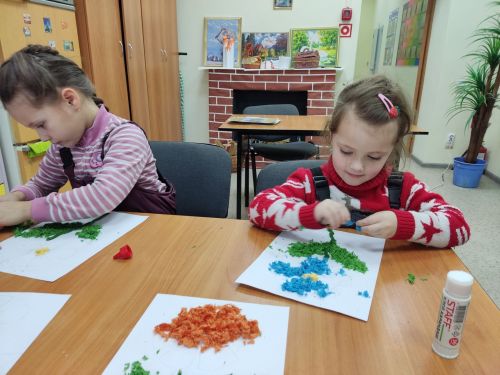В Печищах провели увлекательный мастер-класс для многодетной семьи