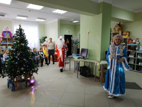 В детской библиотеке Верхнего Услона прошла новогодняя елка