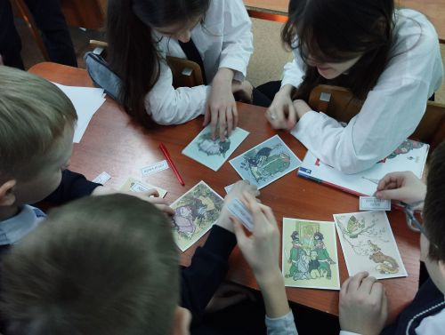 Библиотекари провели литературную игру в Верхнеуслонской средней школе