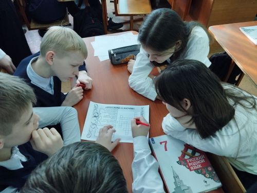 Библиотекари провели литературную игру в Верхнеуслонской средней школе