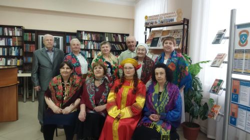 В Верхнеуслонской библиотеке прошли фольклорные посиделки