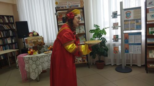 В Верхнеуслонской библиотеке прошли фольклорные посиделки