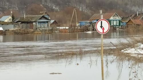 В Верхнеуслонском районе более 40 домовладений могут попасть в зону подтопления
