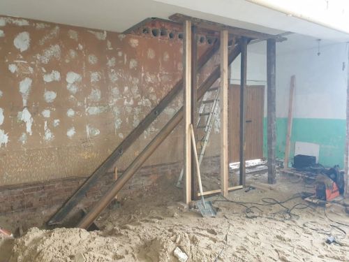 В Коргузе идёт капитальный ремонт Дома культуры