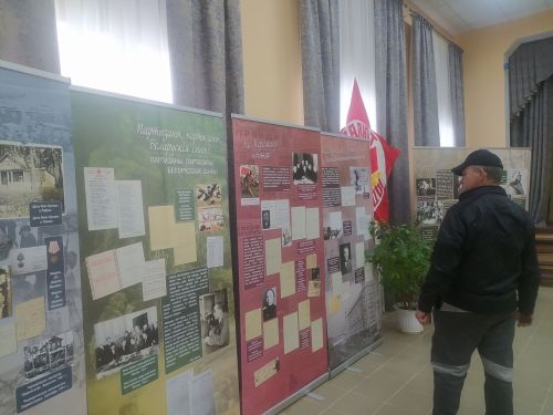 В Печищах открылась передвижная выставка «Клiчу Вас я на Пабеду!»