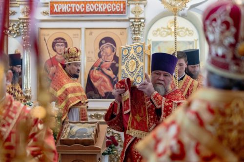 Митрополит Кирилл возглавил престольный праздник в храме села Верхний Услон