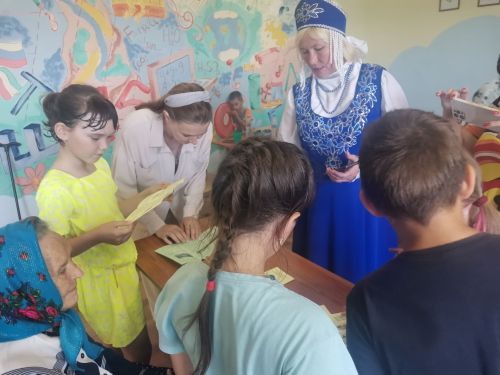 В Коргузе для подростков провели урок фольклора