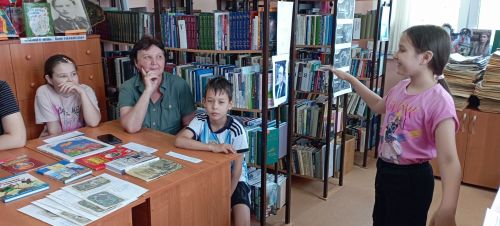 В Матюшинской библиотеке прошла литературно-игровая программа «Мы Пушкина читаем с детства»