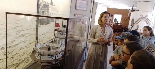 В краеведческом музее провели урок для ребят из пришкольного лагеря