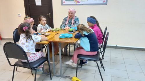 В Вахитове прошел мастер-класс по созданию кокошника