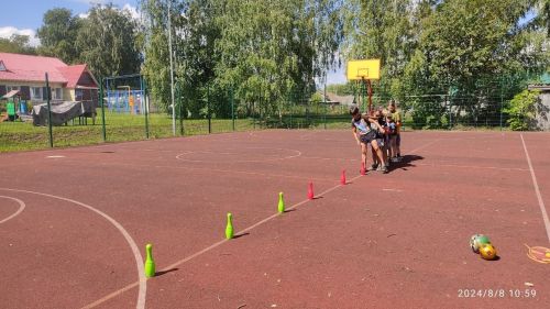 В Ямбулатове к Дню физкультурника прошла спортивно-игровая программа