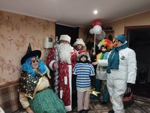 В Ямбулатове прошли яркие новогодние мероприятия