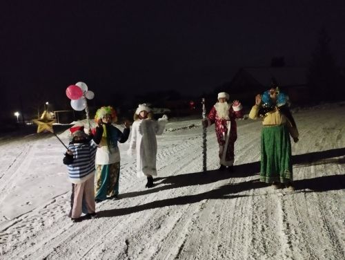В Ямбулатове прошли яркие новогодние мероприятия