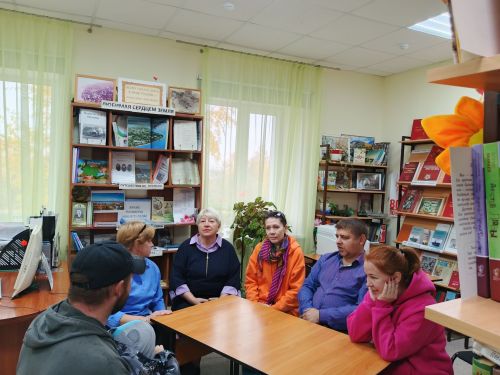 Встреча с участником СВО в Печищинской библиотеке