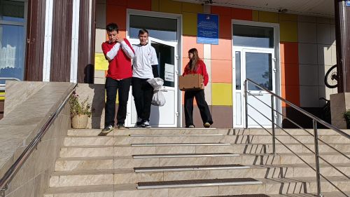 Верхнеуслонские школьники обеспечили бойцов природными витаминами
