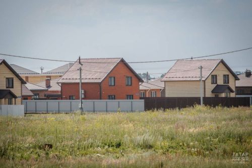 В Татарстане построили 16,5 тыс частных домов с начала 2025 года