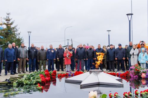Память в бронзе и огне: В Введенской Слободе открыли сквер воинской славы