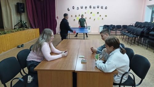 Вечер настольных игр для молодежи провели в Кильдеевском СДК